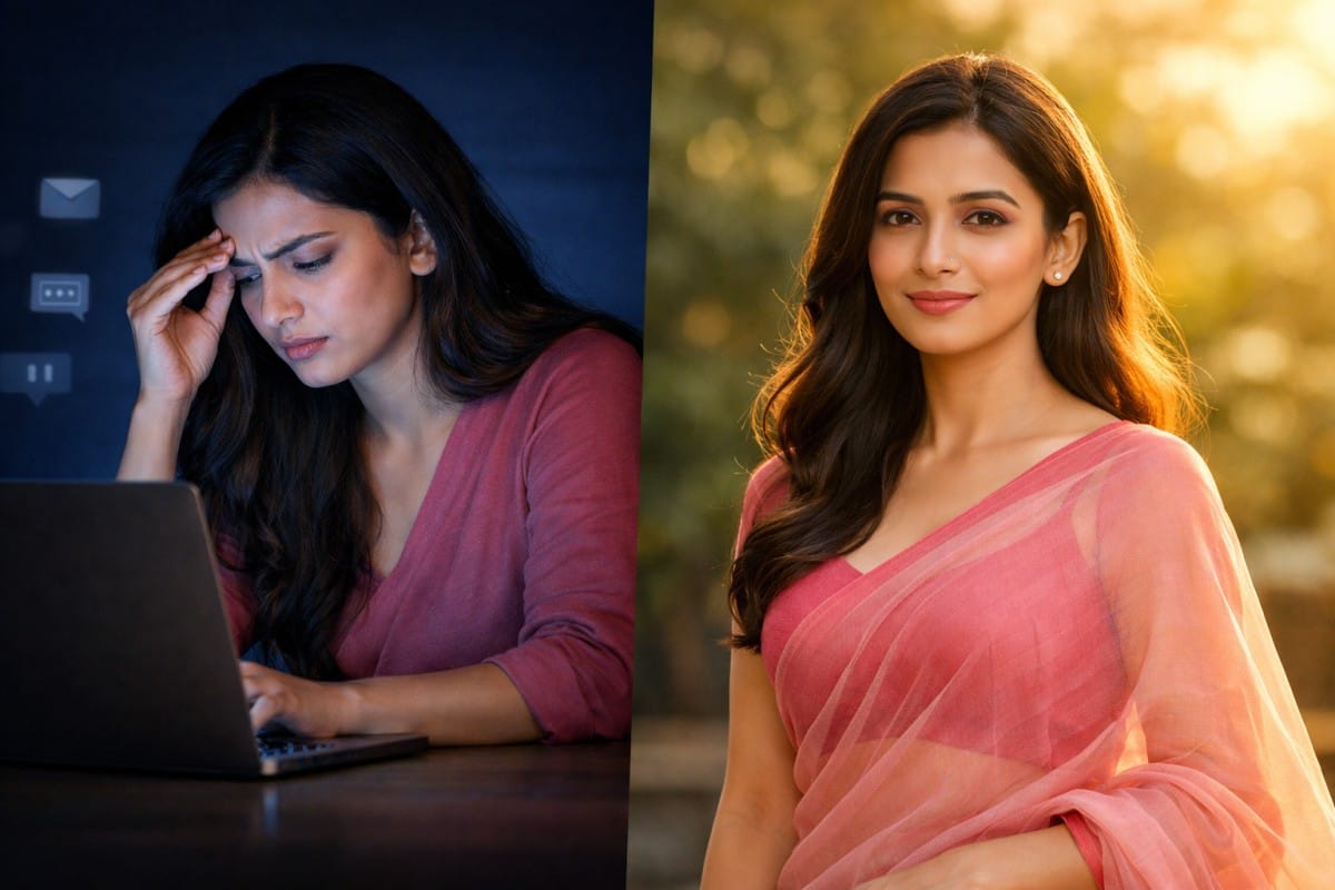 Digital Stress and Skin Health: How Screen Time Affects Your Mind & Face - www.abhishekonline.com